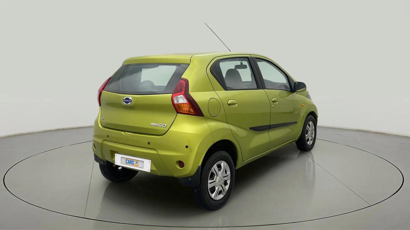 2018 Datsun Redi Go S 1.0 AMT, Petrol, Automatic, 21,343 km, Right Back Diagonal