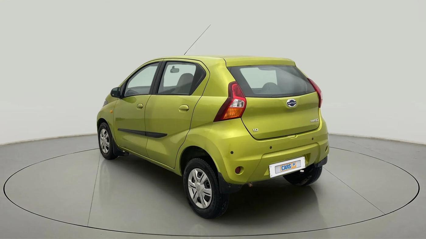 2018 Datsun Redi Go S 1.0 AMT, Petrol, Automatic, 21,343 km, Left Back Diagonal