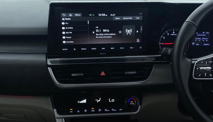 2020 KIA SELTOS HTX AT PETROL, Petrol, Automatic, 30,758 km, Air Conditioner