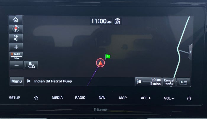 2020 KIA SELTOS HTX AT PETROL, Petrol, Automatic, 30,758 km, Navigation System