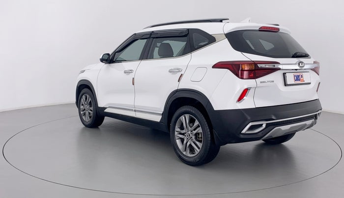 2020 KIA SELTOS HTX AT PETROL, Petrol, Automatic, 30,758 km, Left Back Diagonal