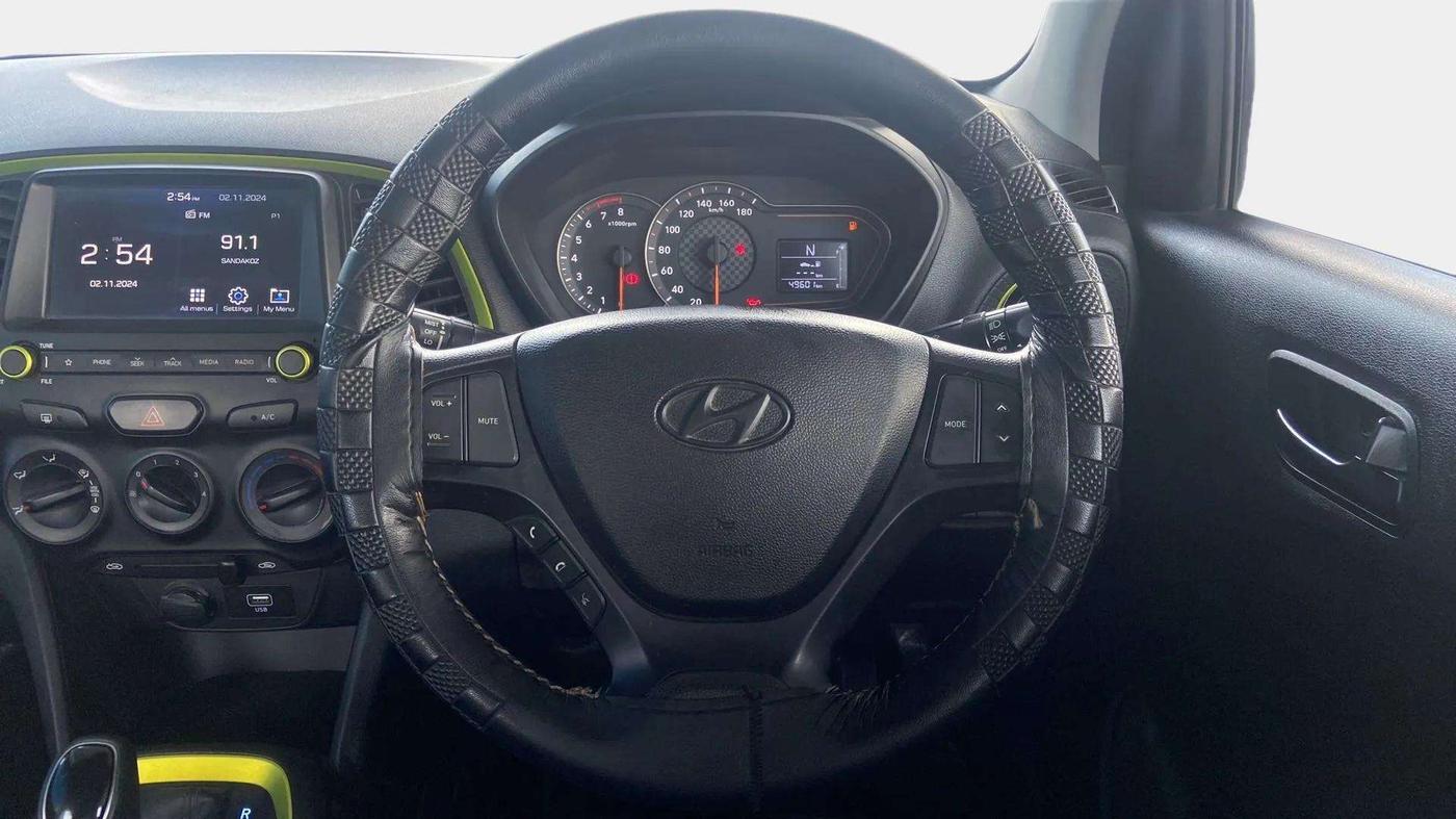 2019 Hyundai NEW SANTRO SPORTZ AMT, Petrol, Automatic, 49,606 km, Steering Wheel Close Up