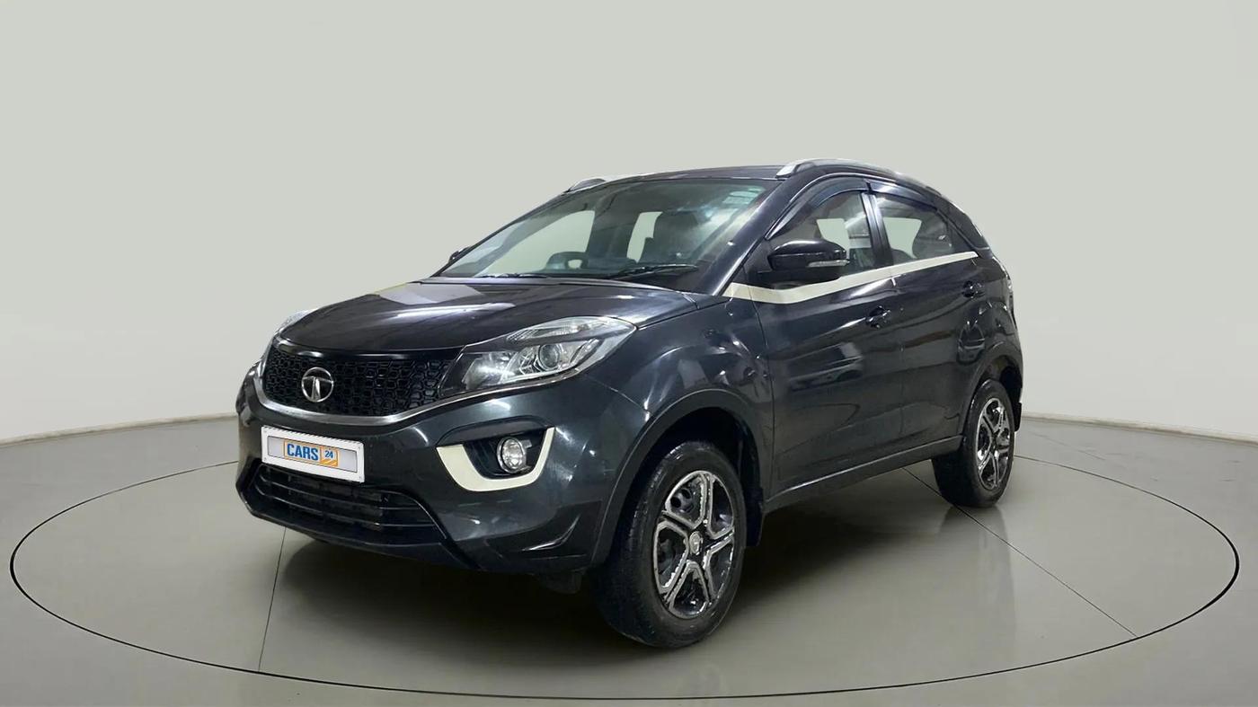 2019 Tata NEXON XT PLUS PETROL, Petrol, Manual, 12,424 km, Left Front Diagonal