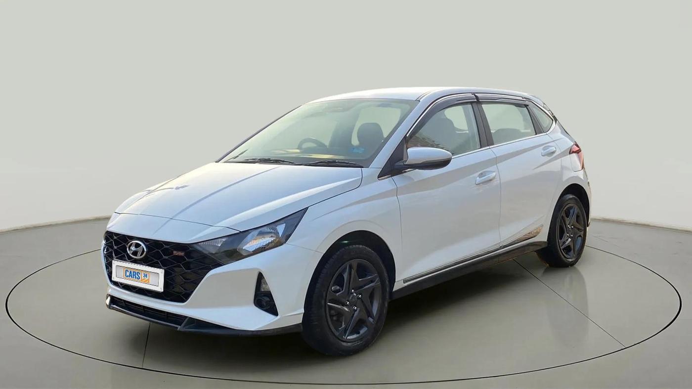 2021 Hyundai NEW I20 SPORTZ 1.0T GDI IMT, Petrol, Manual, 43,476 km, Left Front Diagonal