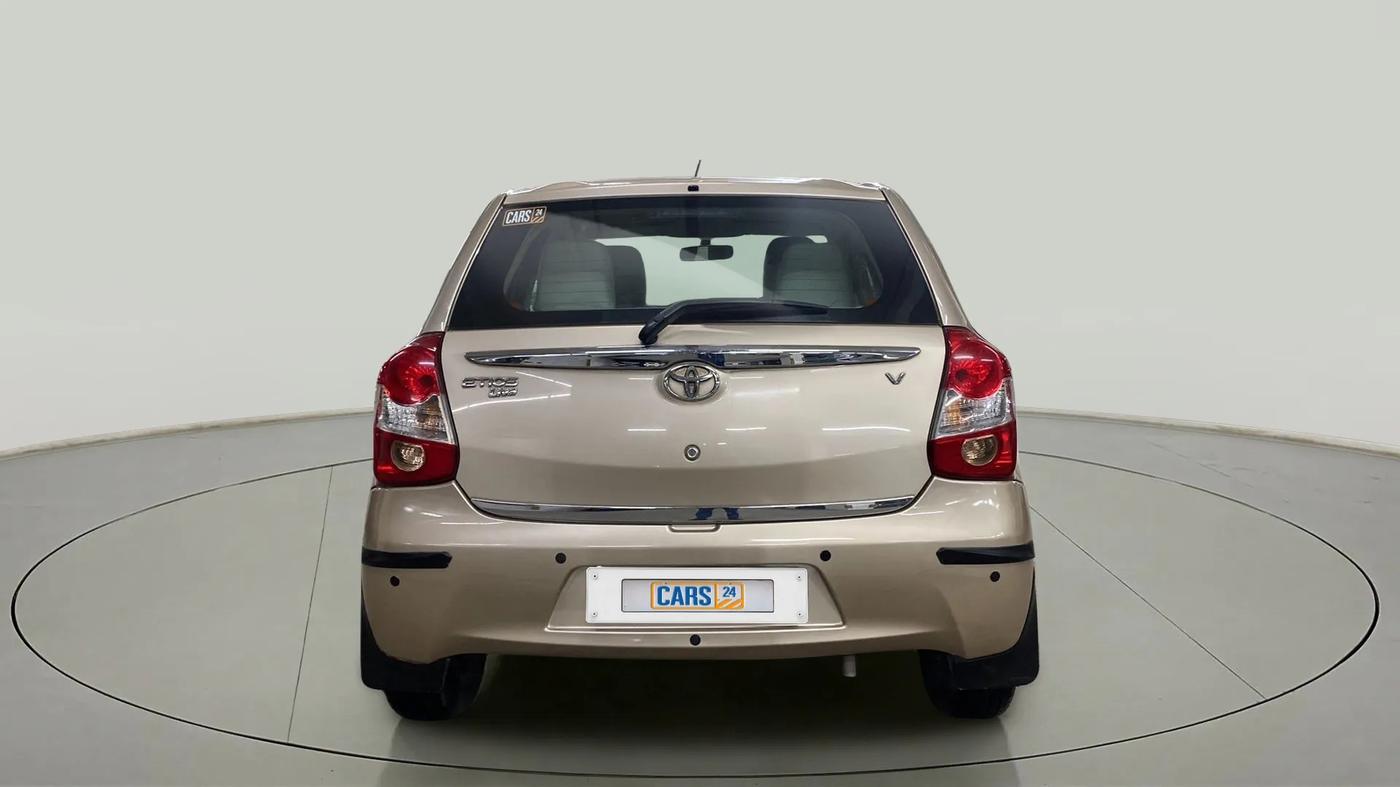 2013 Toyota Etios Liva V SP, Petrol, Manual, 32,054 km, Back/Rear