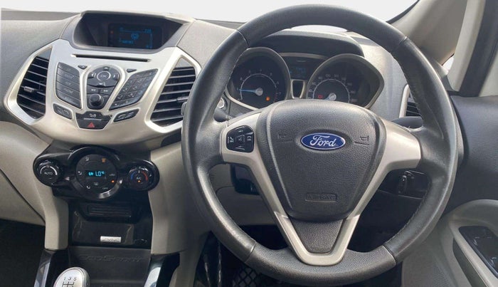 2016 Ford Ecosport TITANIUM 1.5L PETROL, Petrol, Manual, 84,513 km, Steering Wheel Close Up