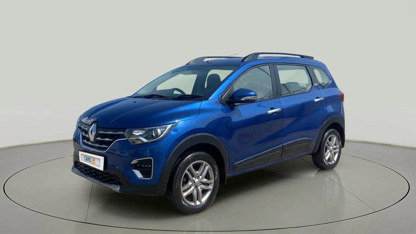 2021 Renault TRIBER RXZ AMT, Petrol, Automatic, 25,931 km, Left Front Diagonal