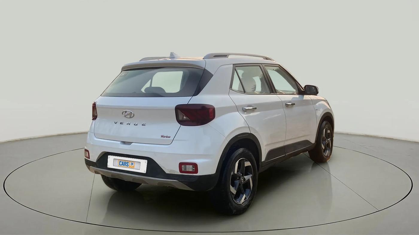 2019 Hyundai VENUE SX PLUS 1.0 TURBO DCT, Petrol, Automatic, 42,394 km, Right Back Diagonal