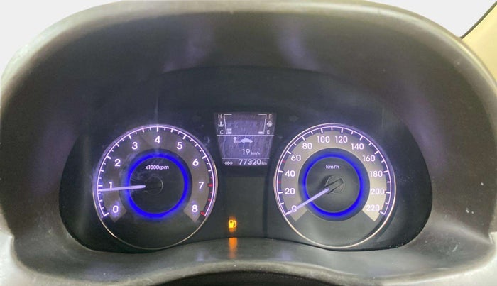 2013 Hyundai Verna FLUIDIC 1.6 VTVT SX, Petrol, Manual, 77,282 km, Odometer Image