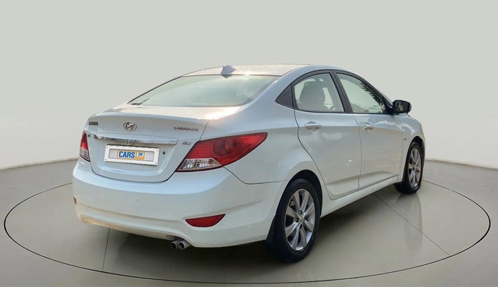 2013 Hyundai Verna FLUIDIC 1.6 VTVT SX, Petrol, Manual, 77,282 km, Right Back Diagonal