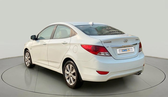 2013 Hyundai Verna FLUIDIC 1.6 VTVT SX, Petrol, Manual, 77,282 km, Left Back Diagonal