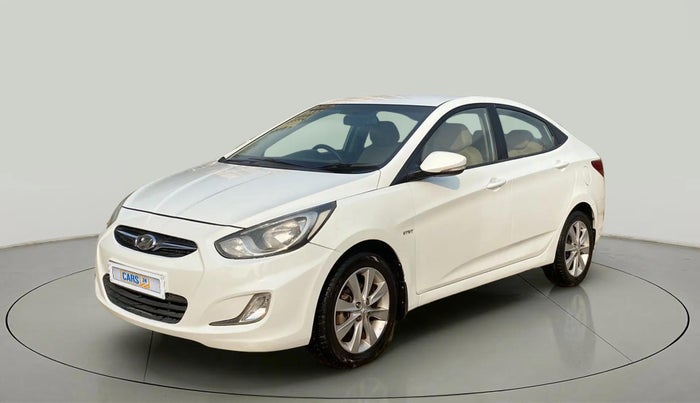 2013 Hyundai Verna FLUIDIC 1.6 VTVT SX, Petrol, Manual, 77,282 km, Left Front Diagonal