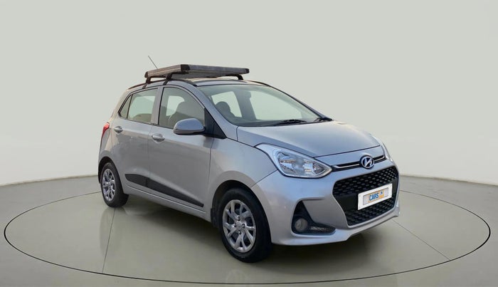 2017 Hyundai Grand i10 SPORTZ (O) 1.2 KAPPA VTVT, Petrol, Manual, 67,008 km, Right Front Diagonal