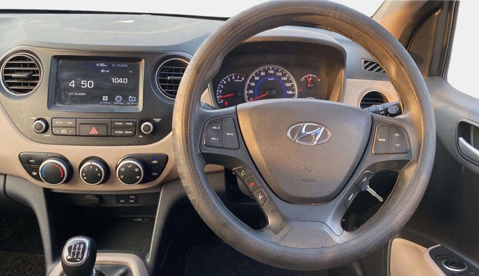 2017 Hyundai Grand i10 SPORTZ (O) 1.2 KAPPA VTVT, Petrol, Manual, 67,008 km, Steering Wheel Close Up