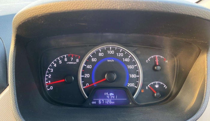 2017 Hyundai Grand i10 SPORTZ (O) 1.2 KAPPA VTVT, Petrol, Manual, 67,008 km, Odometer Image