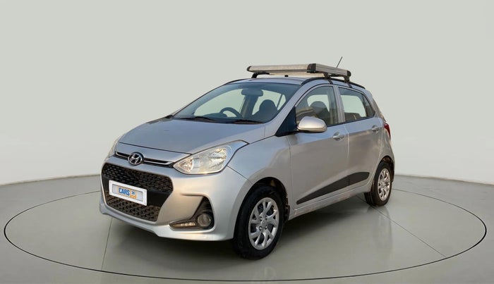 2017 Hyundai Grand i10 SPORTZ (O) 1.2 KAPPA VTVT, Petrol, Manual, 67,008 km, Left Front Diagonal