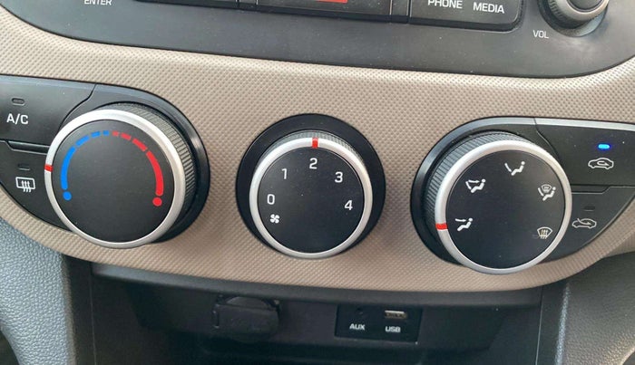 2017 Hyundai Grand i10 SPORTZ (O) 1.2 KAPPA VTVT, Petrol, Manual, 67,008 km, AC Unit - Car heater not working