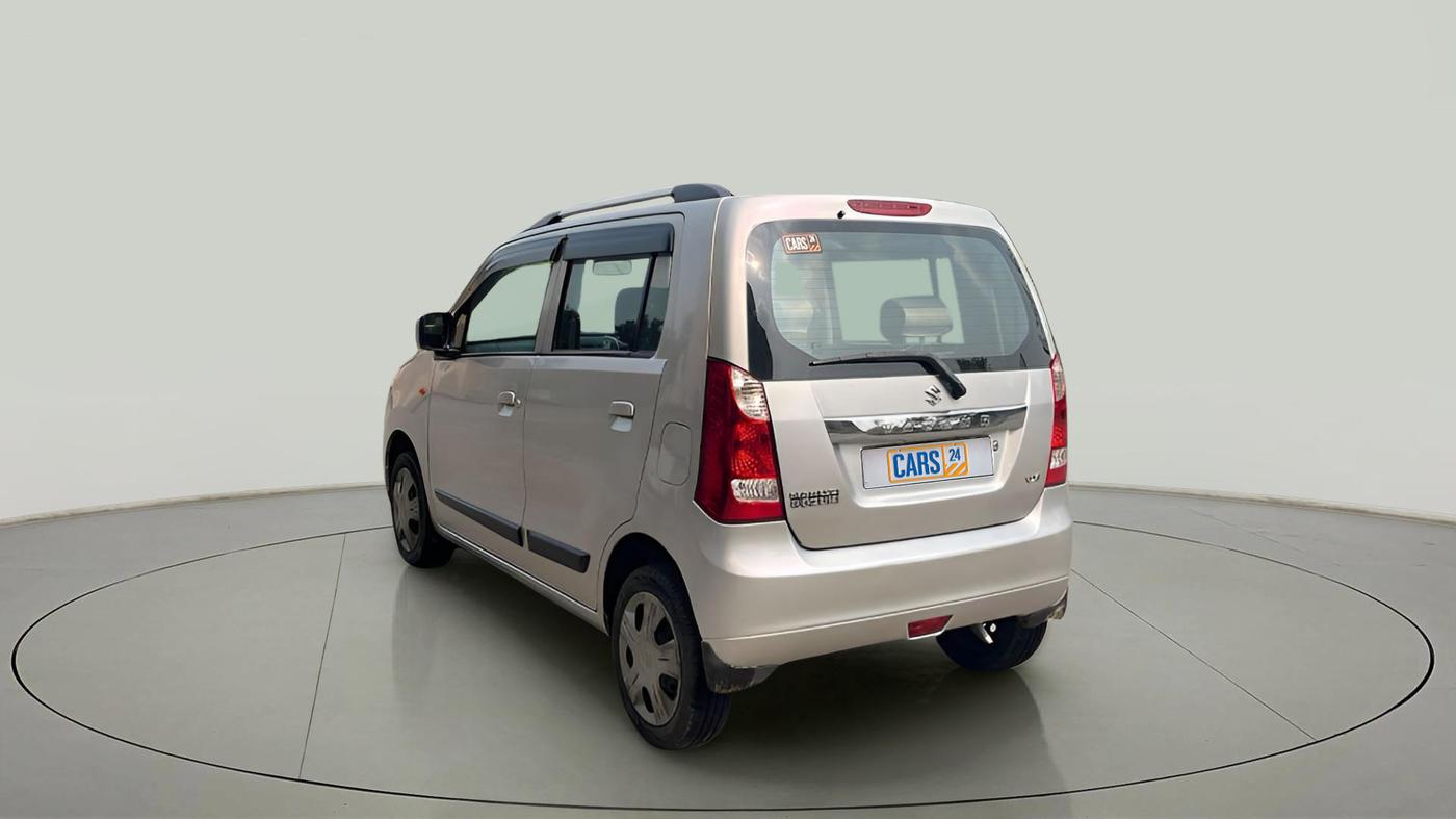 2013 Maruti Wagon R 1.0 VXI, Petrol, Manual, 59,735 km, Left Back Diagonal