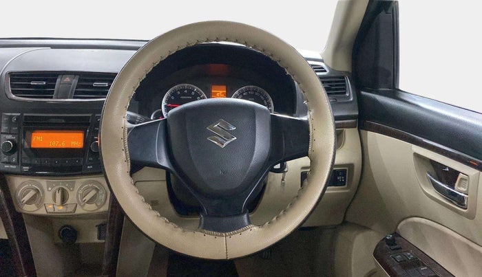2015 Maruti Swift Dzire VXI, Petrol, Manual, 43,609 km, Steering Wheel Close Up