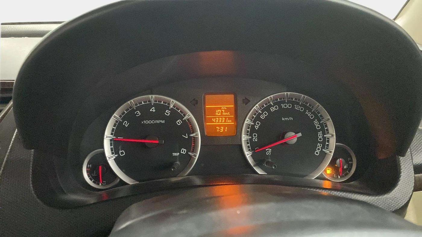 2015 Maruti Swift Dzire VXI, Petrol, Manual, 43,609 km, Odometer Image