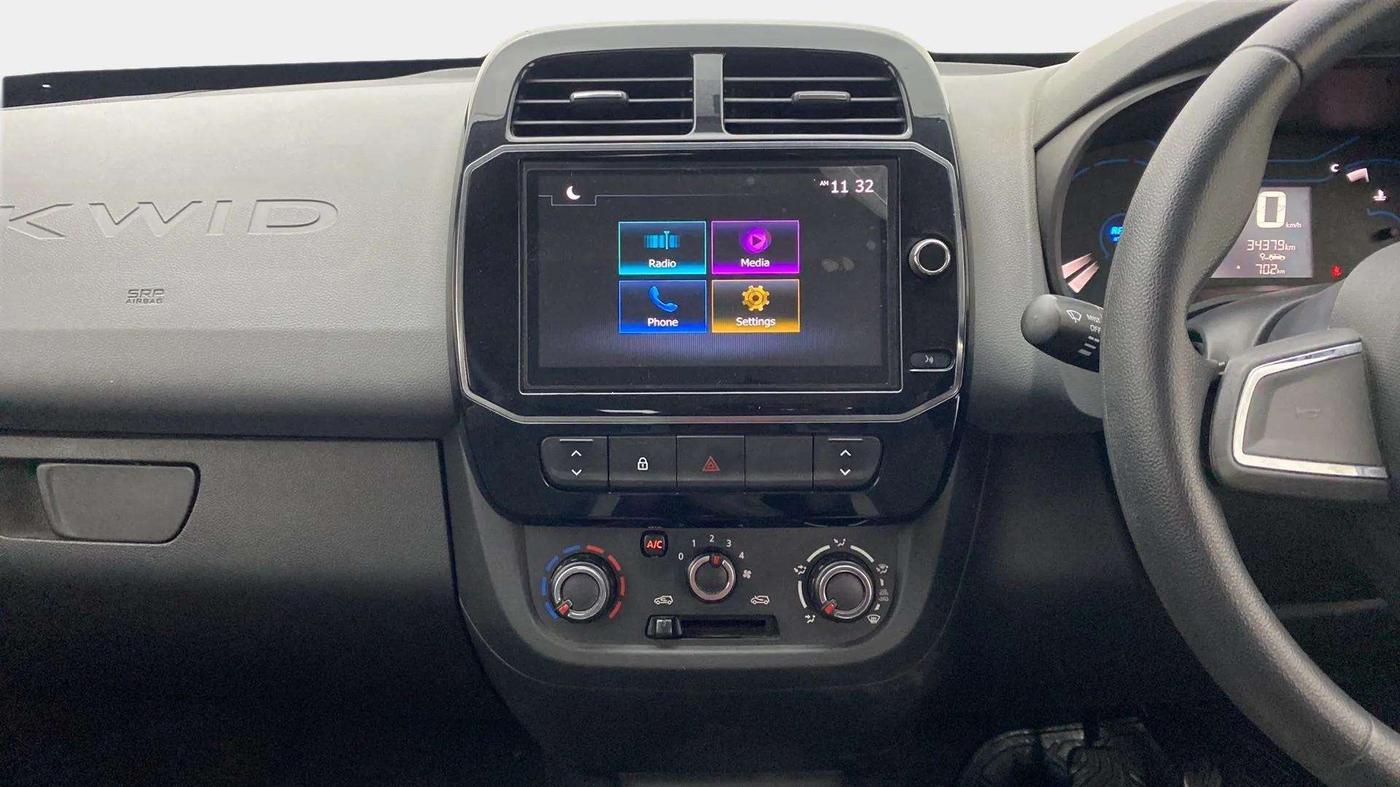 2020 Renault Kwid RXT 1.0 AMT (O), Petrol, Automatic, 34,529 km, Air Conditioner