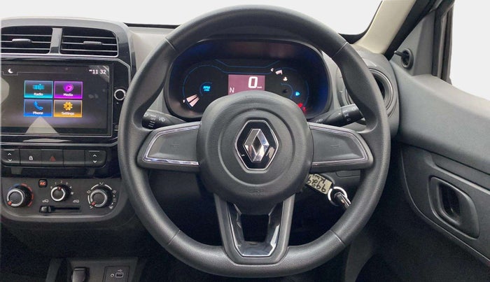 2020 Renault Kwid RXT 1.0 AMT (O), Petrol, Automatic, 34,529 km, Steering Wheel Close Up