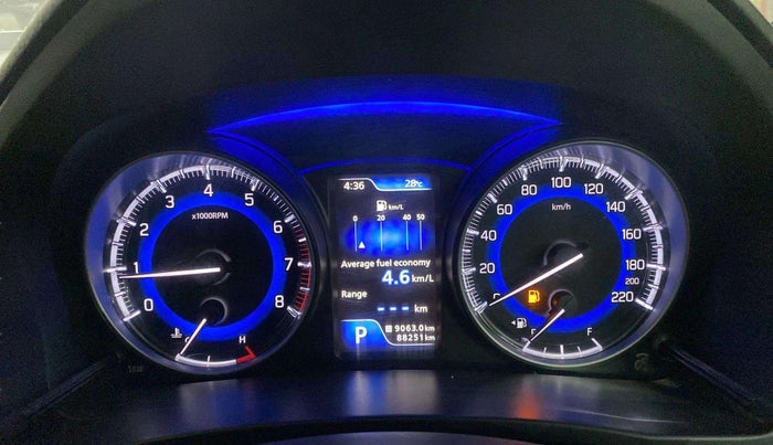 2019 Toyota Glanza V CVT, Petrol, Automatic, 88,348 km, Odometer Image