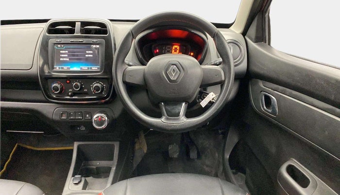 2019 Renault Kwid RXT 1.0 AMT (O), Petrol, Automatic, 23,901 km, Steering Wheel Close Up