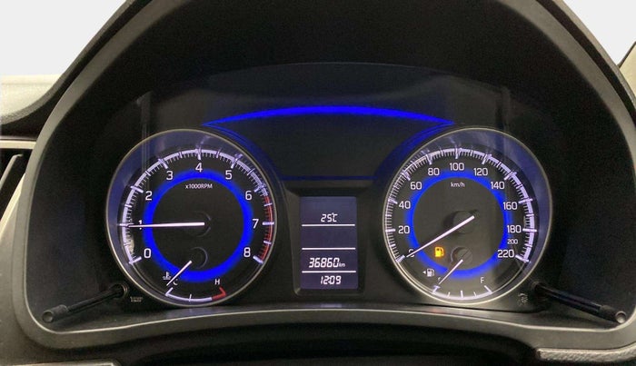 2016 Maruti Baleno DELTA PETROL 1.2, Petrol, Manual, 37,134 km, Odometer Image