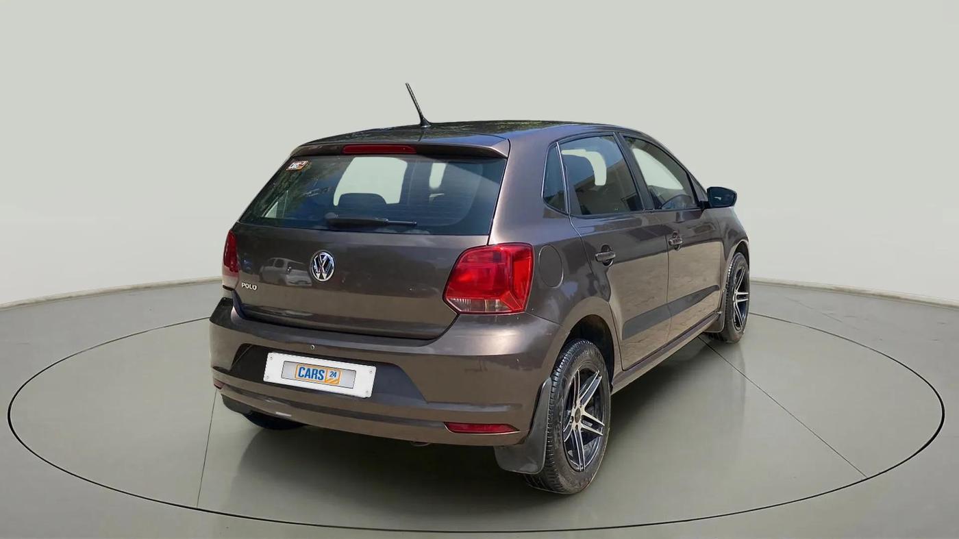 2016 Volkswagen Polo COMFORTLINE 1.2L, Petrol, Manual, 95,523 km, Right Back Diagonal