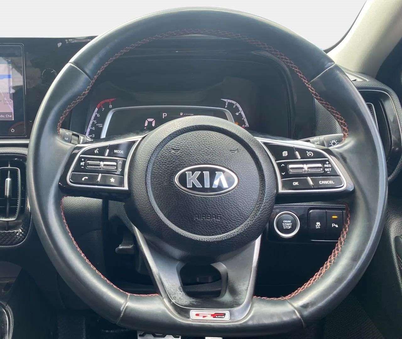 2020 KIA SONET GTX PLUS 1.0 DCT, Petrol, Automatic, 51,066 km, Steering Wheel Close Up