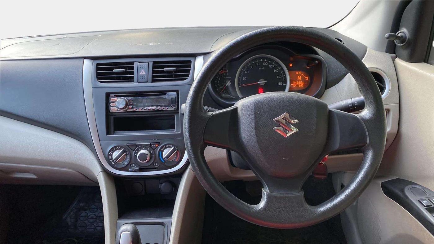 2016 Maruti Celerio VXI AMT, Petrol, Automatic, 34,681 km, Steering Wheel Close Up