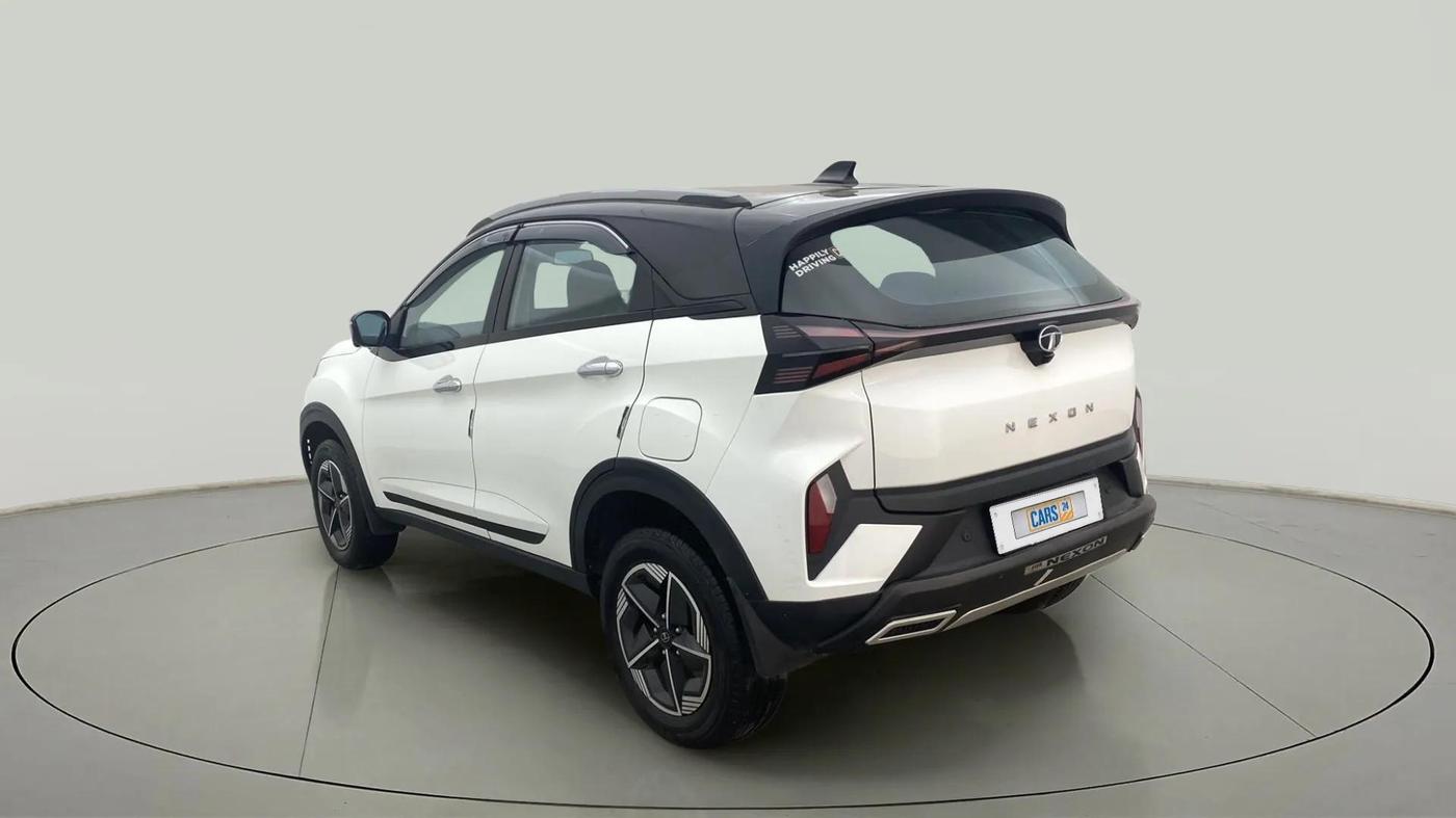 2023 Tata NEXON CREATIVE+ AMT 1.2 PETROL, Petrol, Automatic, 10,994 km, Left Back Diagonal