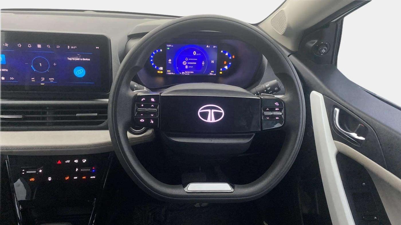 2023 Tata NEXON CREATIVE+ AMT 1.2 PETROL, Petrol, Automatic, 10,994 km, Steering Wheel Close Up
