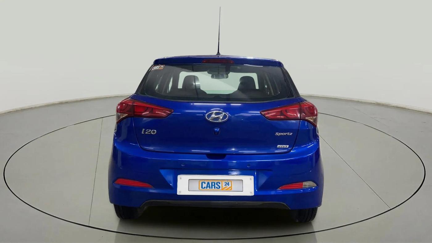 2015 Hyundai Elite i20 SPORTZ 1.2, Petrol, Manual, 54,523 km, Back/Rear
