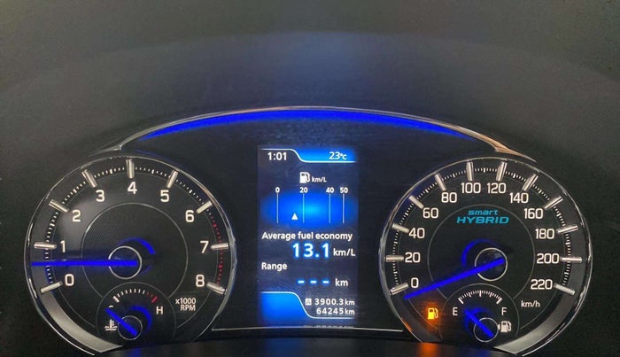 2018 Maruti Ciaz ALPHA 1.5 SHVS PETROL, Petrol, Manual, 64,207 km, Odometer Image