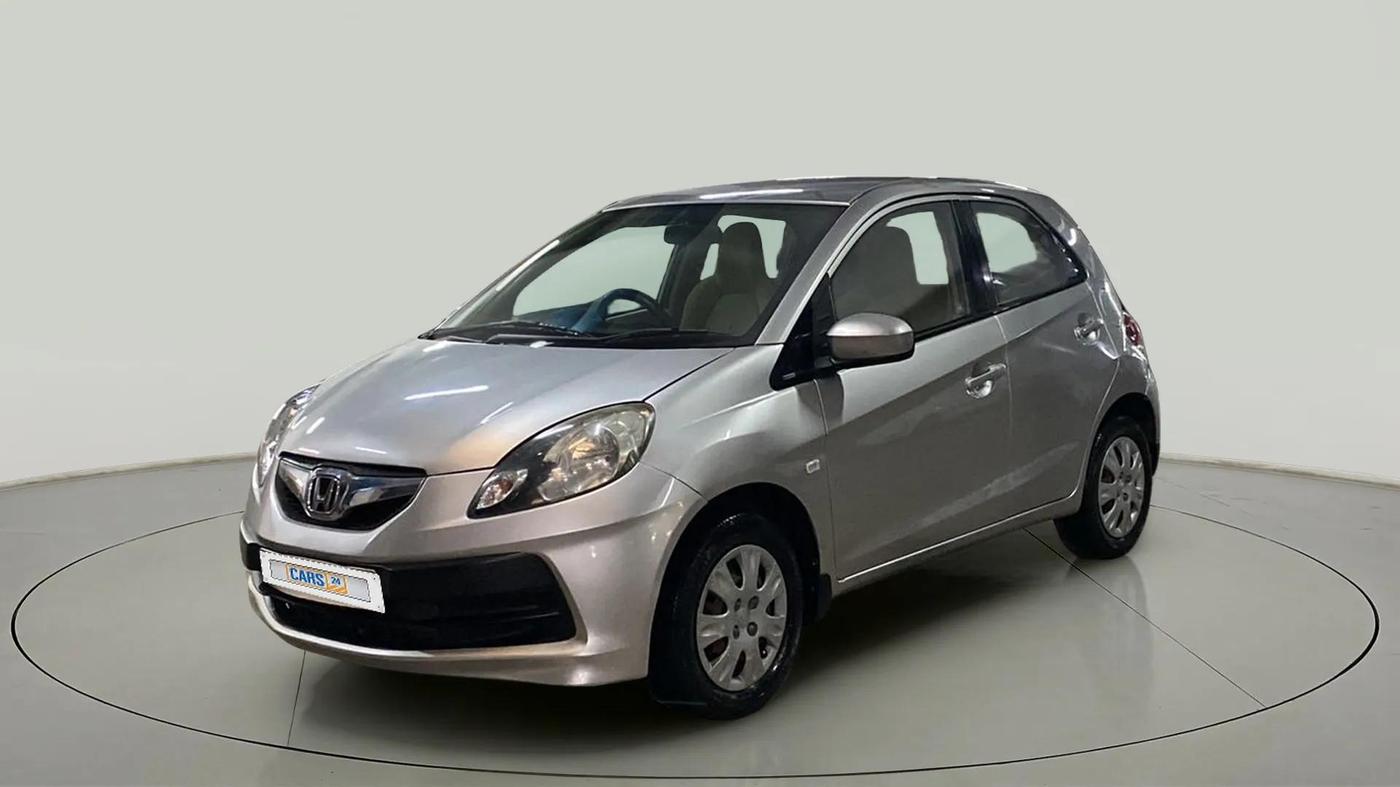 2014 Honda Brio S MT, Petrol, Manual, 63,191 km, Left Front Diagonal