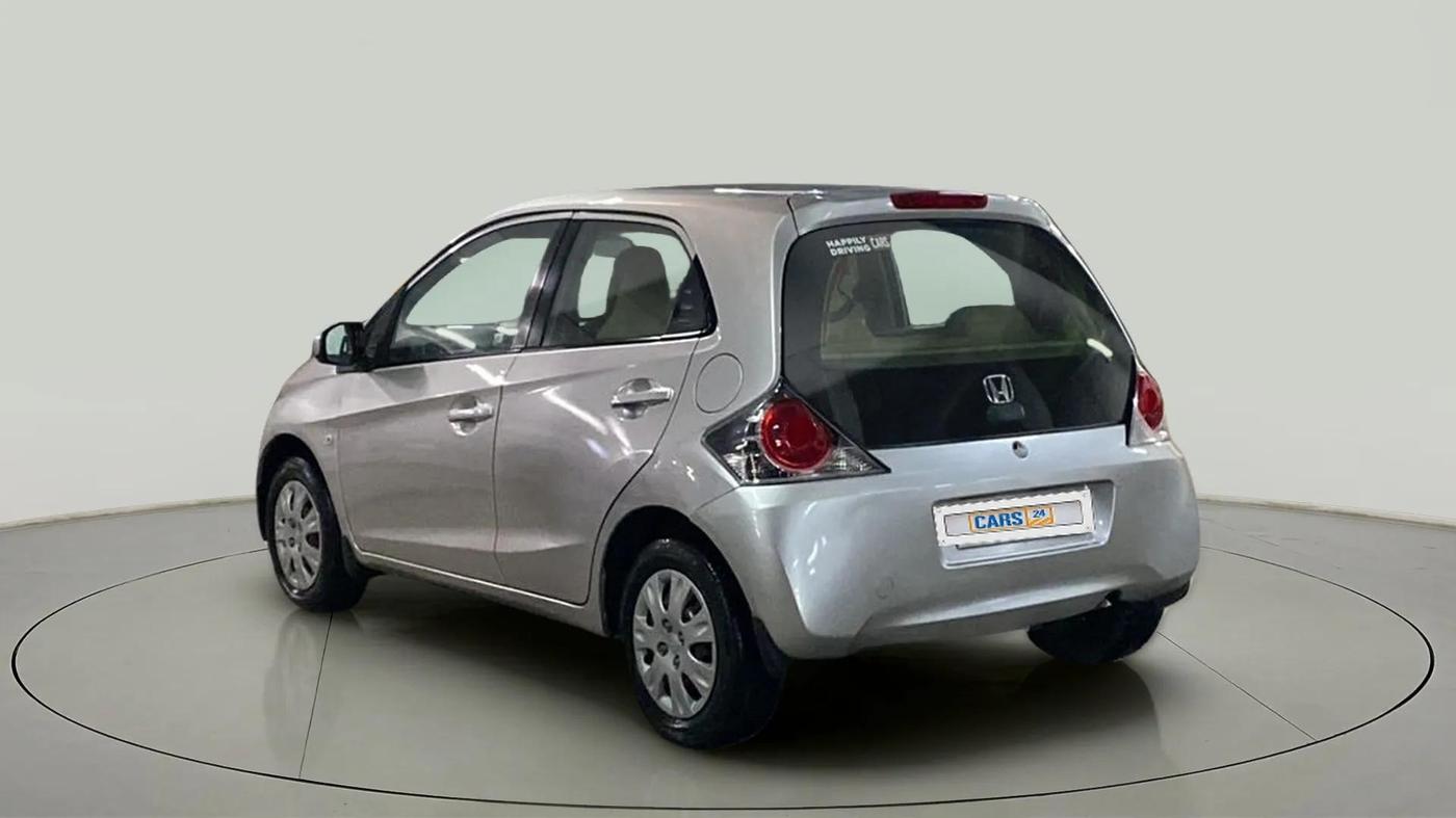 2014 Honda Brio S MT, Petrol, Manual, 63,191 km, Left Back Diagonal