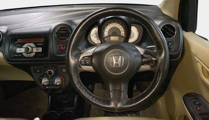 2014 Honda Brio S MT, Petrol, Manual, 63,191 km, Steering Wheel Close Up