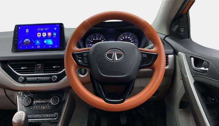 2019 Tata NEXON XZ PLUS PETROL DUAL TONE, Petrol, Manual, 24,701 km, Steering Wheel Close Up