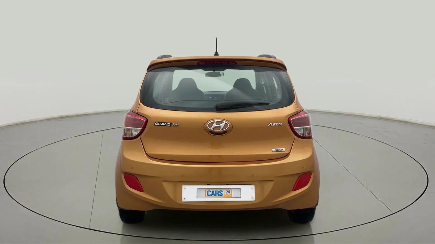 2014 Hyundai Grand i10 ASTA AT 1.2 KAPPA VTVT, Petrol, Automatic, 29,783 km, Back/Rear