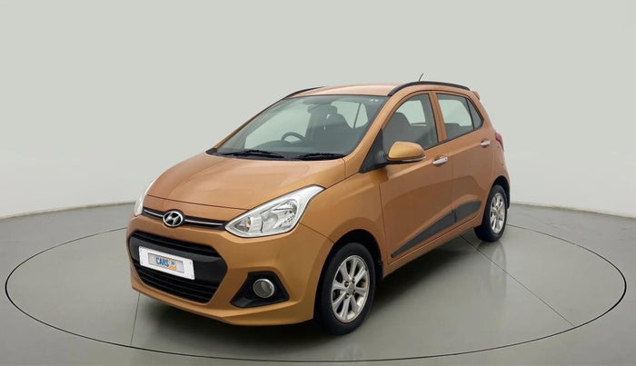 2014 Hyundai Grand i10 ASTA AT 1.2 KAPPA VTVT, Petrol, Automatic, 29,783 km, Left Front Diagonal