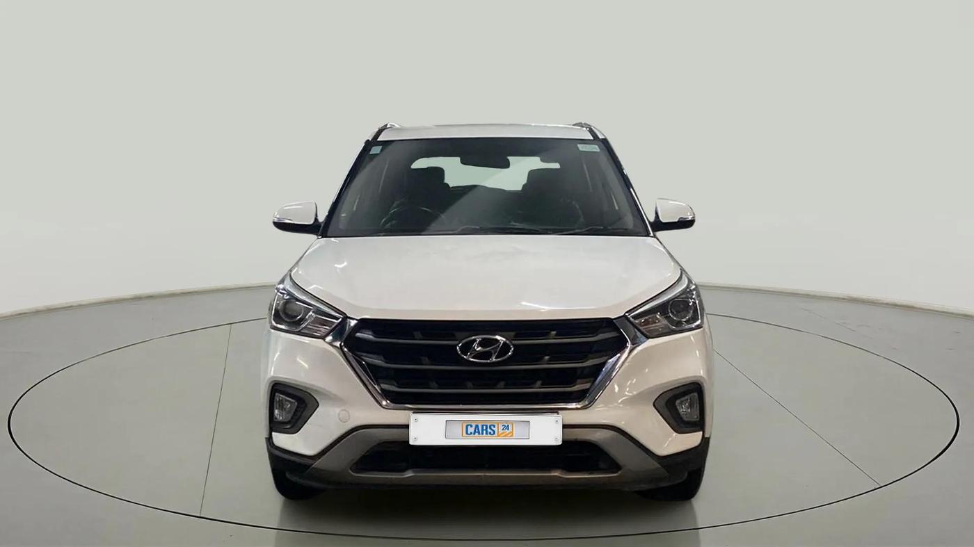 2018 Hyundai Creta SX 1.6 DIESEL, Diesel, Manual, 52,068 km, Front