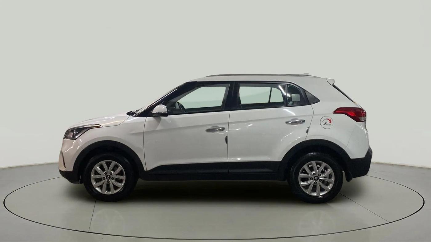 2018 Hyundai Creta SX 1.6 DIESEL, Diesel, Manual, 52,068 km, Left Side