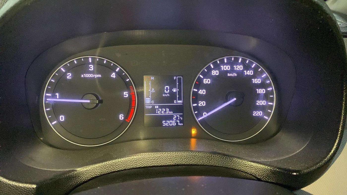 2018 Hyundai Creta SX 1.6 DIESEL, Diesel, Manual, 52,068 km, Odometer Image