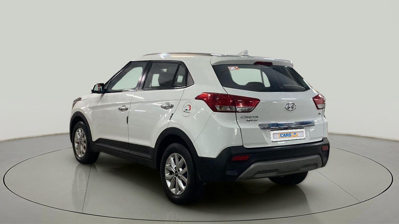 2018 Hyundai Creta SX 1.6 DIESEL, Diesel, Manual, 52,068 km, Left Back Diagonal