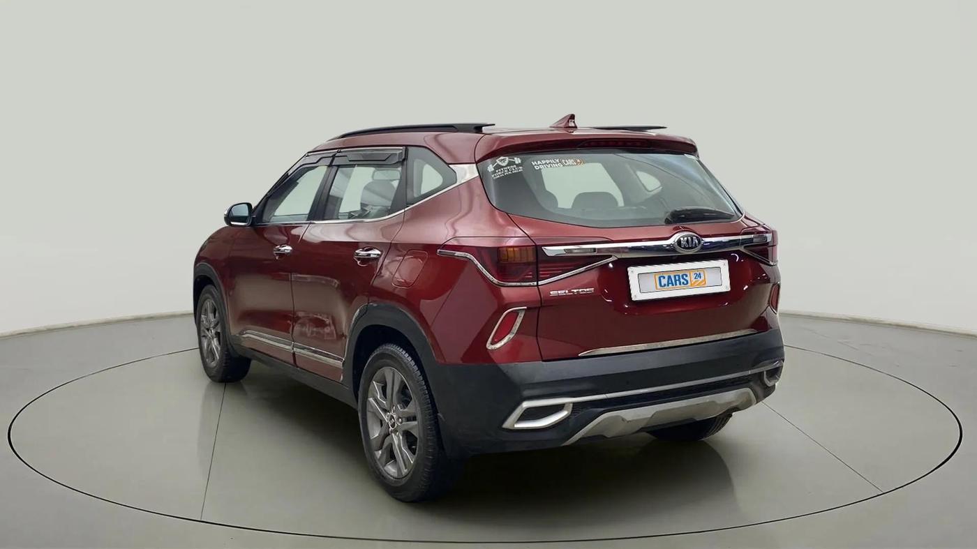 2020 KIA SELTOS HTX 1.5 PETROL, Petrol, Manual, 32,237 km, Left Back Diagonal