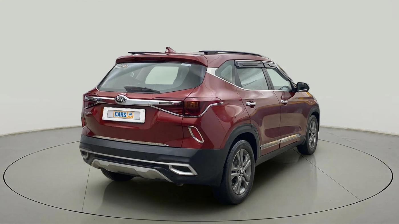 2020 KIA SELTOS HTX 1.5 PETROL, Petrol, Manual, 32,237 km, Right Back Diagonal