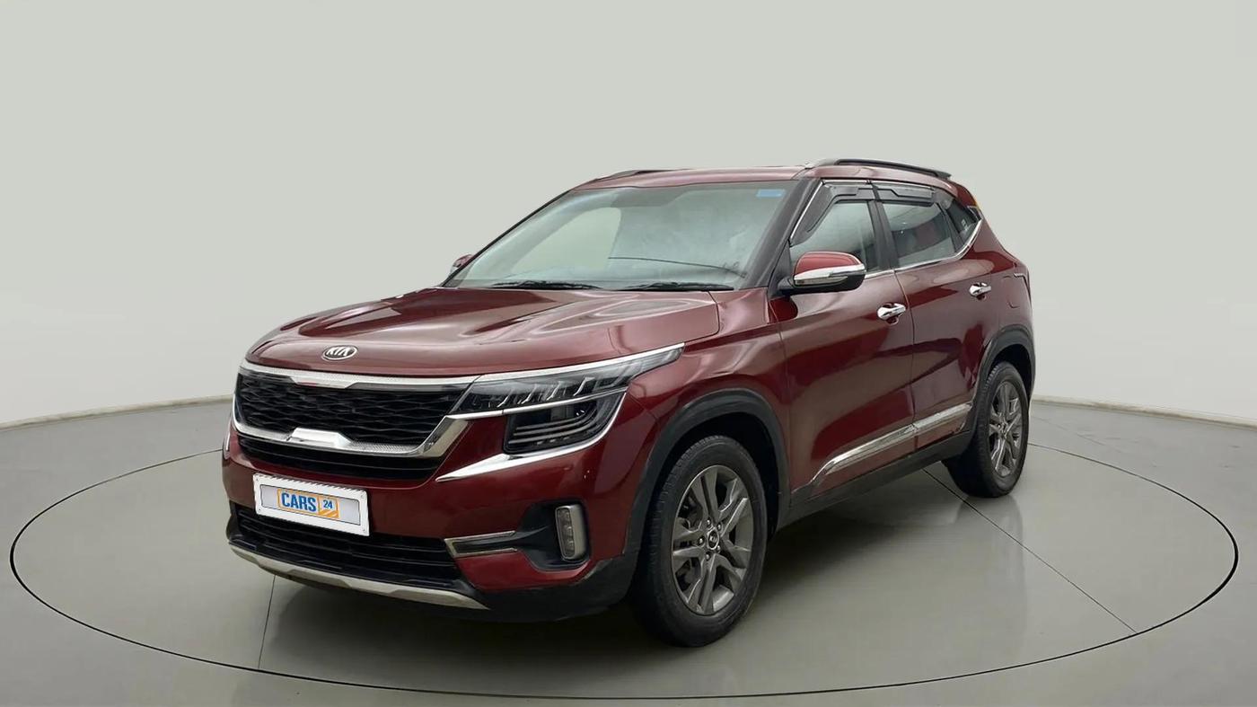 2020 KIA SELTOS HTX 1.5 PETROL, Petrol, Manual, 32,237 km, Left Front Diagonal