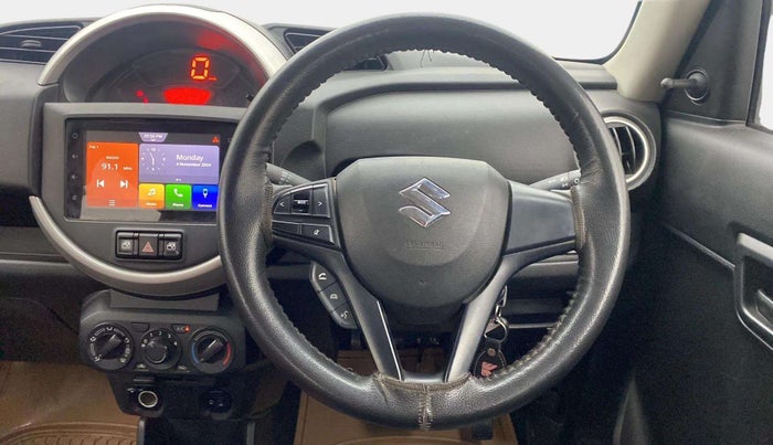 2020 Maruti S PRESSO VXI PLUS AMT, Petrol, Automatic, 37,486 km, Steering Wheel Close Up